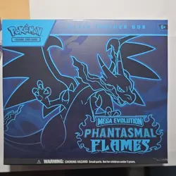Pokemon Mega Evolution Phantasmal Flames Elite Trainer Box ETB - Sealed - New - Image 1