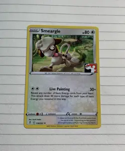 2021 Pokemon SS Evolving Skies Smeargle League Prize Pack Stamp Promo #128/203 - Image 1