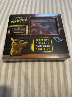 Pokemon Detective Pikachu Charizard-GX Case File Sealed - Image 1