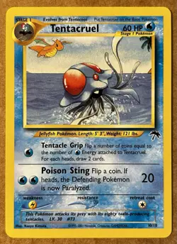 Pokemon TCG Tentacruel Southern Islands Promo Regular 10/18 (NM) - Image 1