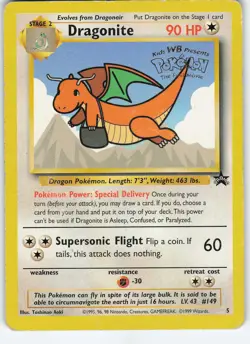 Dragonite (Movie Promo) 05/53 WoTC Promo Promo Normal MP Pokemon TCG - Image 1