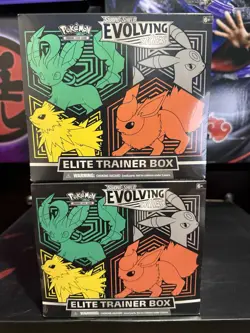 Pokemon TCG Sword & Shield Evolving Skies Elite Trainer Box ETB Sealed - Image 1