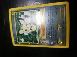 Pokemon Pichu BLACK STAR 35 - WOTC PROMO - REVERSE HOLO LEAGUE 2001 - Image 2