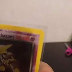 2000 Pokemon WOTC Team Rocket 1st Edition Dark Alakazam 1/82 Holo - Image 5