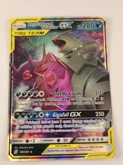 Pokemon TCG Mega Sableye & Tyranitar GX 126/236 Unified Minds MP Condition. - Image 1