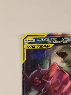 Pokemon TCG Mega Sableye & Tyranitar GX 126/236 Unified Minds MP Condition. - Image 2