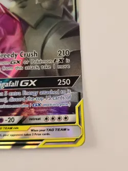 Pokemon TCG Mega Sableye & Tyranitar GX 126/236 Unified Minds MP Condition. - Image 4