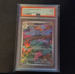 2023 Pokemon Gloom #198 SV03 Obsidian Flames Illustration Rare Holo EN PSA 9 - Image 1
