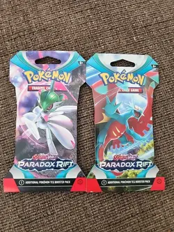 Pokemon TCG: Scarlet & Violet Paradox Rift Sealed Booster Packs (Lot of 2) - Image 1