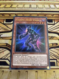 Yugioh Visions Held Vyon Ultra Rare GFP2-DE060 - Image 1