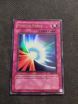 Yu-Gi-Oh! TCG Mirror Force Metal Raiders MRD-E138 Unlimited Ultra Rare - Image 1