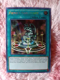 Yu-Gi-Oh! Fiend's Sanctuary Secret Rare #LCKC-EN030 - Image 1