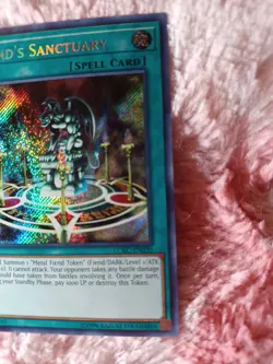 Yu-Gi-Oh! Fiend's Sanctuary Secret Rare #LCKC-EN030 - Image 3
