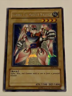 Gamma the Magnet Warrior DOR-003 Duelist of the Roses Foil/Holo Yu-Gi-Oh! MP - Image 4