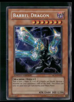Yu-Gi-Oh Master Collection Volume 1 #MC1-EN002 Barrel Dragon - Image 1