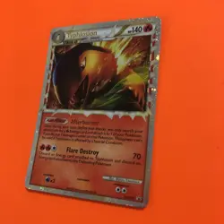 Typhlosion PRIME Holo Promo HGSS09 LP HeartGold SoulSilver HGSS Pokemon Card - Image 3