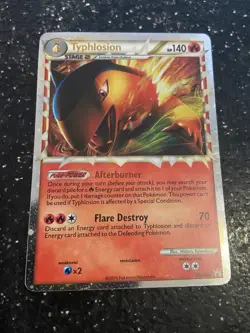 Pokemon TCG Typhlosion Prime HGSS09 Promo - Image 1