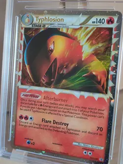 Typhlosion HGSS09 Prime Holo 2010 Black Star Promo Pokemon Card - ACE 8 - POP 1! - Image 3
