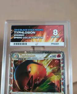 Typhlosion HGSS09 Prime Holo 2010 Black Star Promo Pokemon Card - ACE 8 - POP 1! - Image 4
