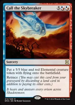 1x Call the Skybreaker MTG Eternal Masters NM Magic Regular - Image 1