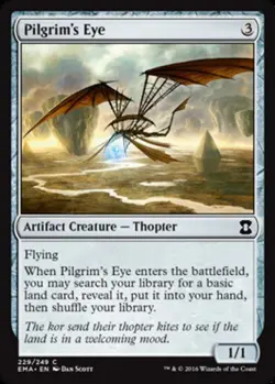 1x Pilgrim's Eye - Foil MTG Eternal Masters NM Magic Foil - Image 1