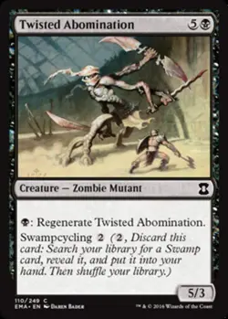 1x Twisted Abomination - Foil MTG Eternal Masters NM Magic Foil - Image 1