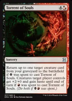 1x Torrent of Souls MTG Eternal Masters NM Magic Regular - Image 1