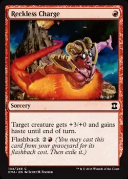 1x Reckless Charge MTG Eternal Masters NM Magic Regular - Image 1