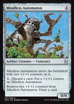 1x Mindless Automaton MTG Eternal Masters NM Magic Regular - Image 1