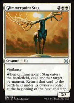 1x Glimmerpoint Stag - Foil MTG Eternal Masters NM Magic Foil - Image 1