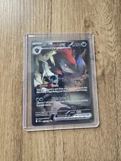 Pokemon TCG 2025 N's Zoroark EX Full Art Card 185/159 Journey Together - Image 1