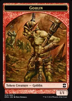 1x Goblin Token 010/016 MTG Eternal Masters NM Magic Regular - Image 1