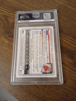 PSA 10 Jarren Duran 2020 1st Bowman Chrome Auto - Image 2
