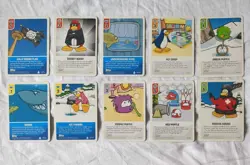 Club Penguin Trading Card Game Card Jitsu SERIES 1 2010 Bundle 1x10 - Image 1