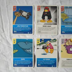 Club Penguin Trading Card Game Card Jitsu SERIES 1 2010 Bundle 1x10 - Image 2