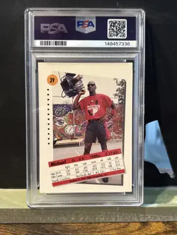 1991-92 Skybox Michael Jordan #39 Chicago Bulls GEM MT PSA 10 - Image 2