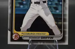 Konnor Griffin 2024 Bowman Draft #BD-22 1st Bowman Paper Pirates Qty Available - Image 3