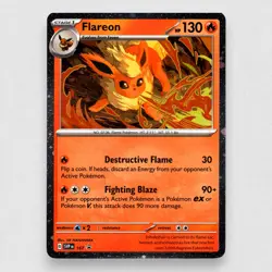 Flareon 167 SV: Scarlet & Violet Promo Cards Holo Promo Pokemon TCG NM - Image 1