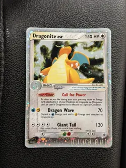 Pokemon TCG Dragonite EX Dragon 90/97 Holo Rare Card - Image 1