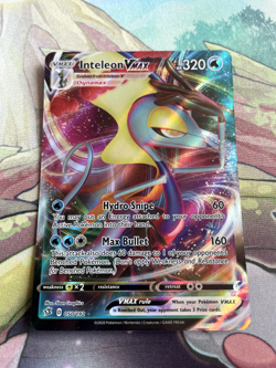 Inteleon VMAX 050/192 Rebel Clash Ultra Rare Holo Pokemon Card NM - Image 1