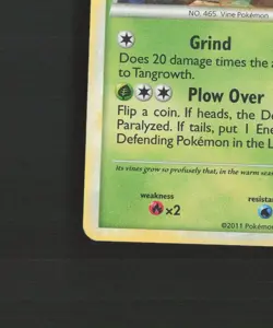 Tangrowth 34/95 Call of Legends Cracked Ice Holo Pokemon Card DMG - Image 5