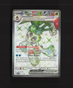 Froslass ex 217/182 Paradox Rift Full Art Ultra Rare Holo Pokemon Card LP - Image 1