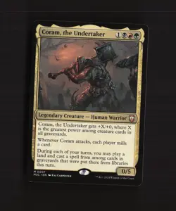 Coram, the Undertaker 7 Commander Modern Horizons 3 Mythic MTG Card - Image 2
