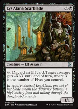 1x Lys Alana Scarblade MTG Eternal Masters NM Magic Regular - Image 1