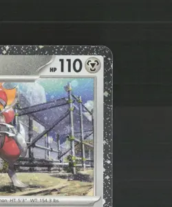 Bisharp 149/197 Obsidian Flames Cosmos Holo Rare SWIRL Holo Pokemon Card LP - Image 4