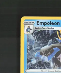 Empoleon 037/172 Brilliant Stars Cosmos Holo Rare Pokemon Card NM - Image 3