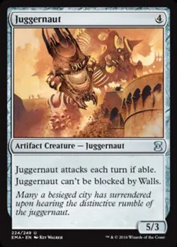 1x Juggernaut - Foil MTG Eternal Masters NM Magic Foil - Image 1