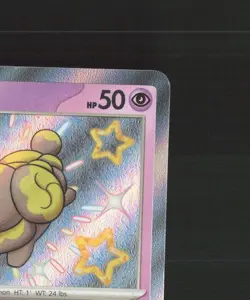 Fidough SVP069 Scarlet & Violet Black Star Promo Shiny Holo Pokemon Card NM - Image 4