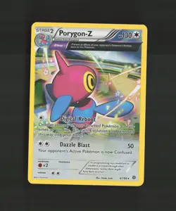 Porygon-Z 67/98 Ancient Origins Full Art Rare Holo Pokemon Card DMG - Image 1