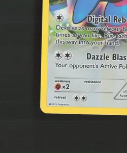 Porygon-Z 67/98 Ancient Origins Full Art Rare Holo Pokemon Card DMG - Image 5